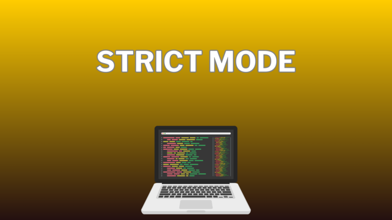 Strict mode javaScript